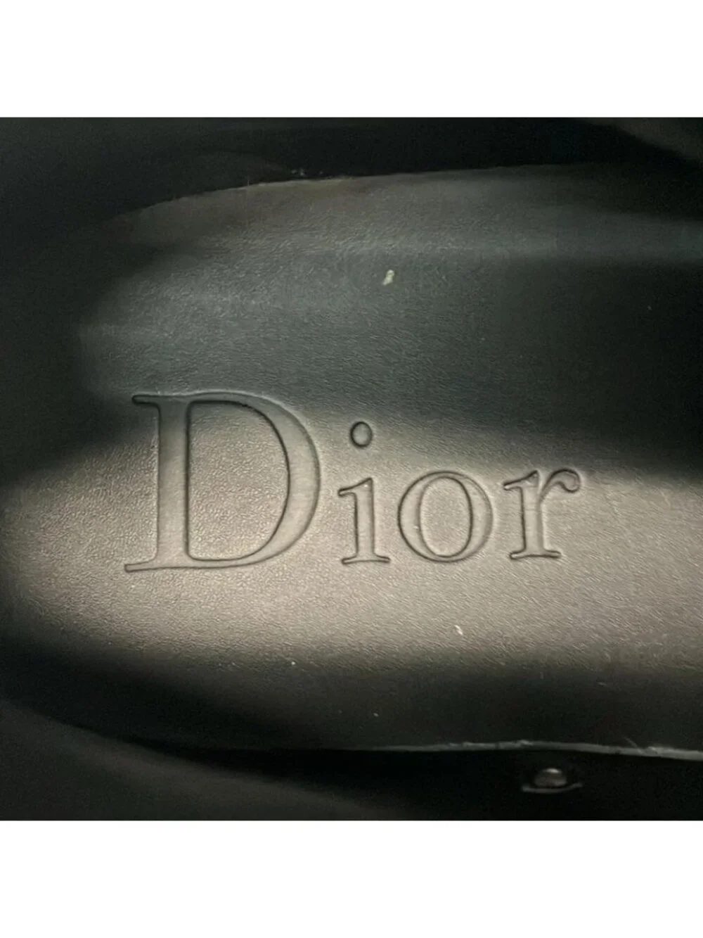 Dior Homme Sneakers 43.5 Navy Gray Black High Cut Leather - Picture 5 of 6